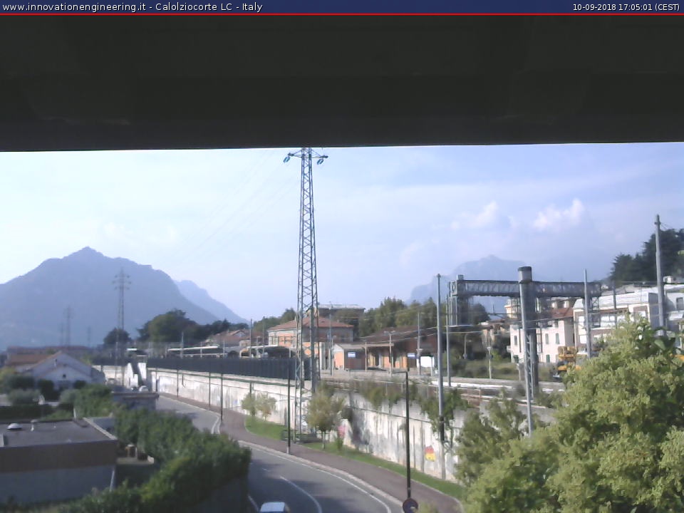 Webcam Calolziocorte centro zona stazione FS